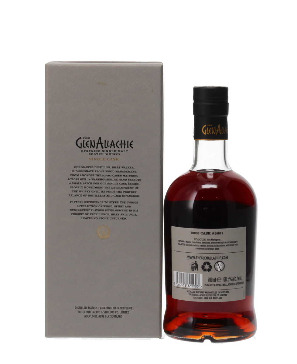 GLENALLACHIE 2006 SINGLE CASK 13 YEAR OLD