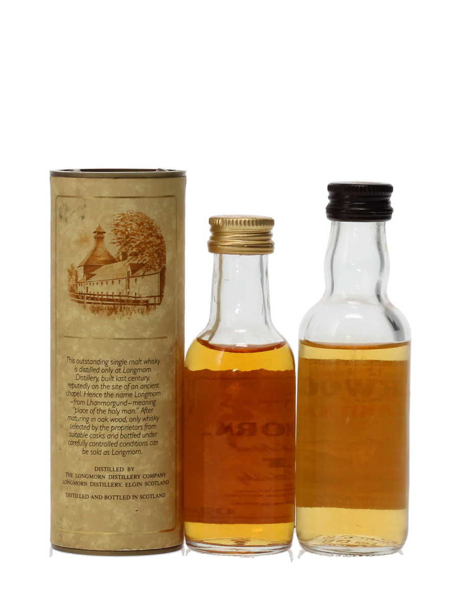 2 X WHISKY MINIATURES 