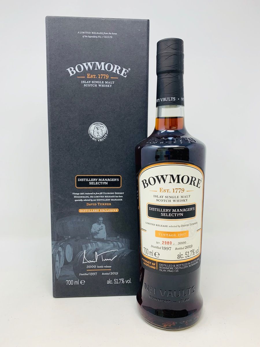 BOWMORE DISTILLERY MANAGERS SELECTION 1997