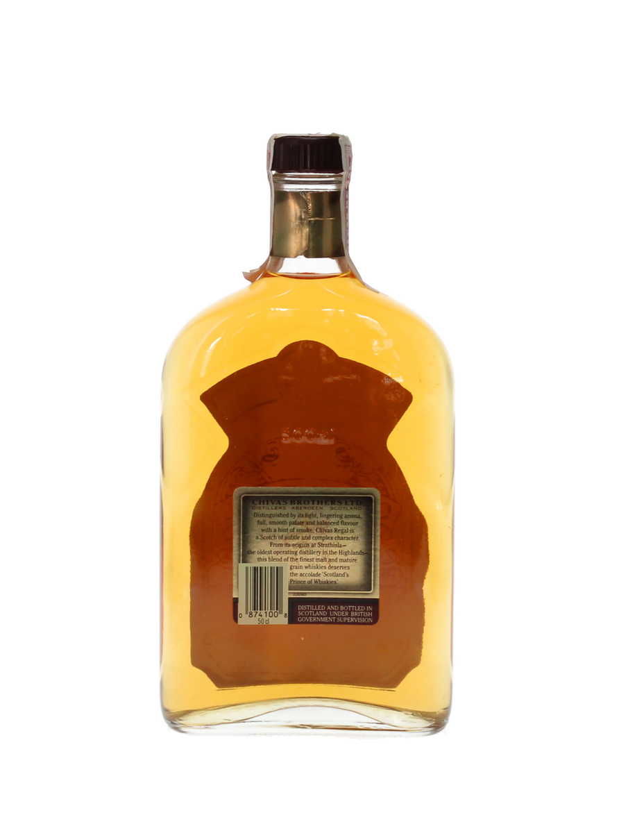 CHIVAS REGAL 12 YEAR OLD 50CL FLASK BOTTLE