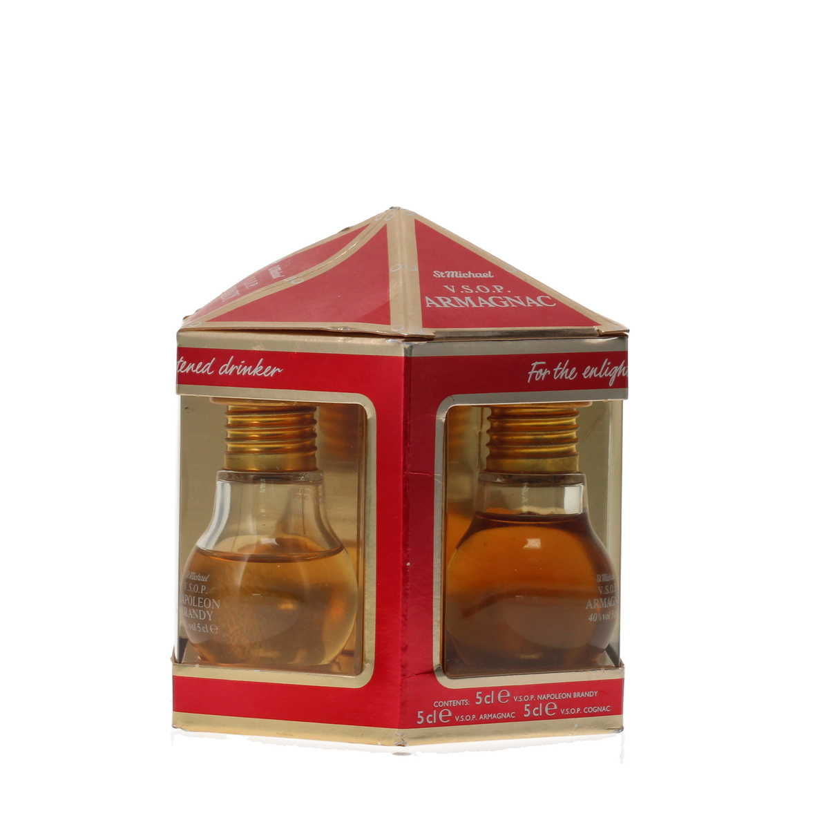 M&S COGNAC - BRANDY & ARMAGNAC MINIATURE SET