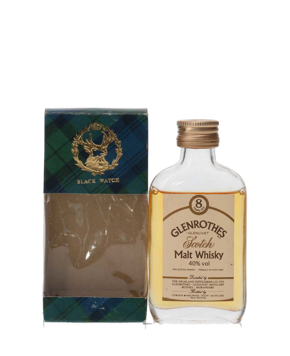 GLENROTHES GLENLIVET 8 YEAR OLD MINIATURE