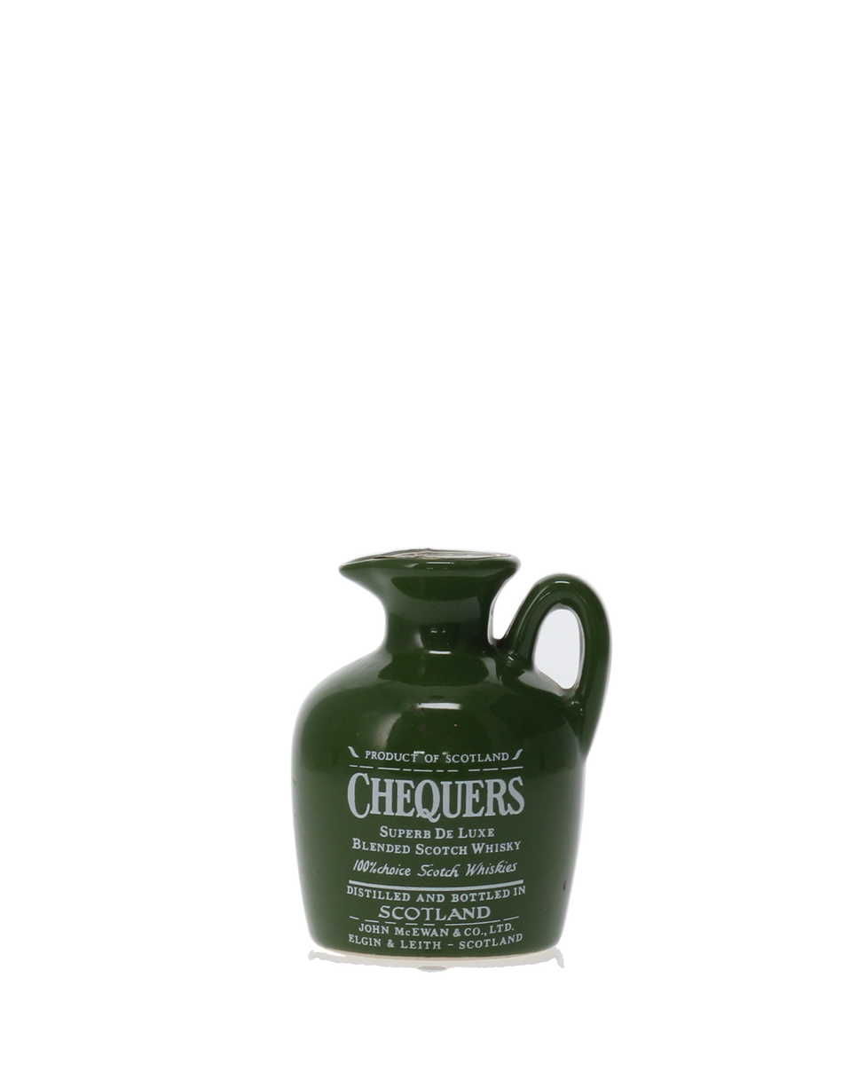 CHEQUERS CERAMIC MINIATURE - GERMAN IMPORT