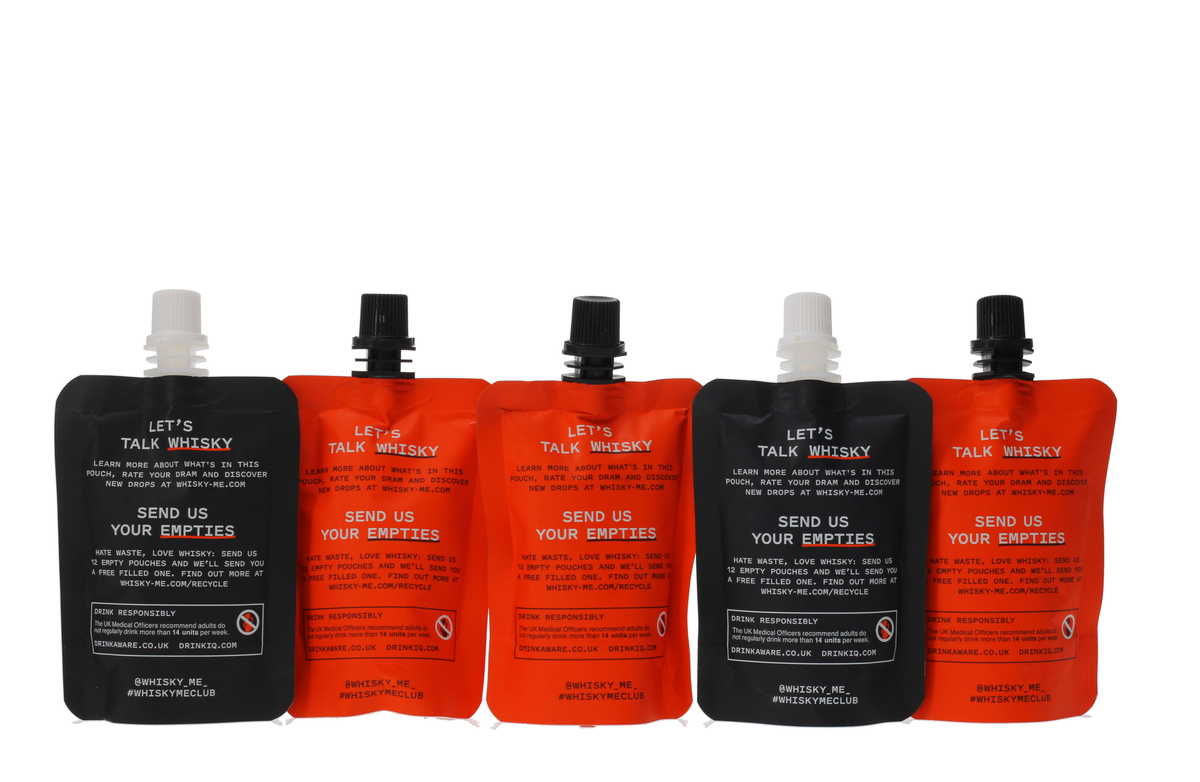 "WHISKY ME" WHISKY POUCHES 