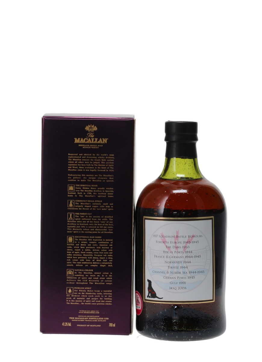 MACALLAN 617 SQUADRON DISBANDMENT EDITION - BOTTLE NUMBER 007