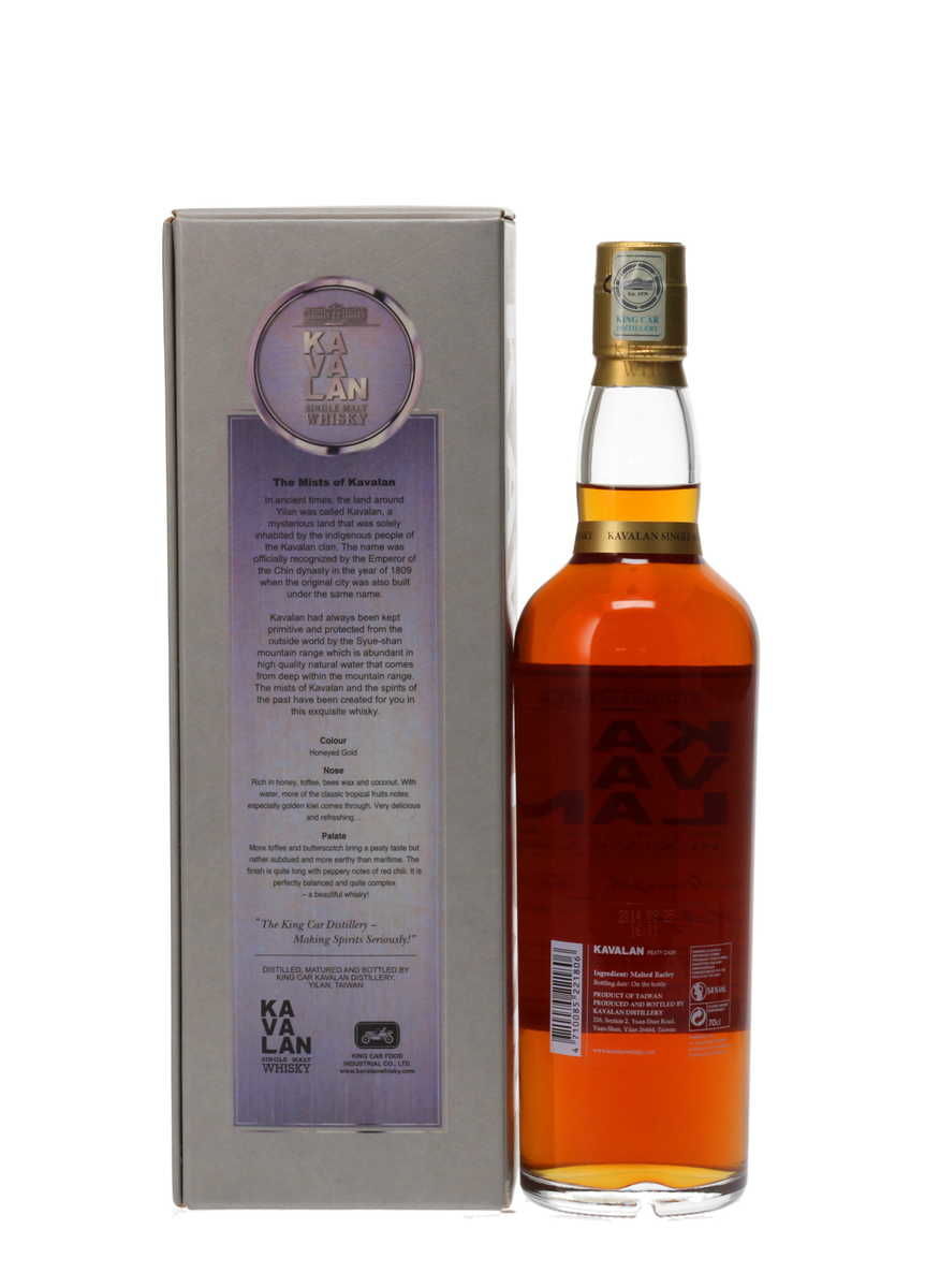 KAVALAN CASK STRENGTH PEATY CASK - LA MAISON DU WHISKY