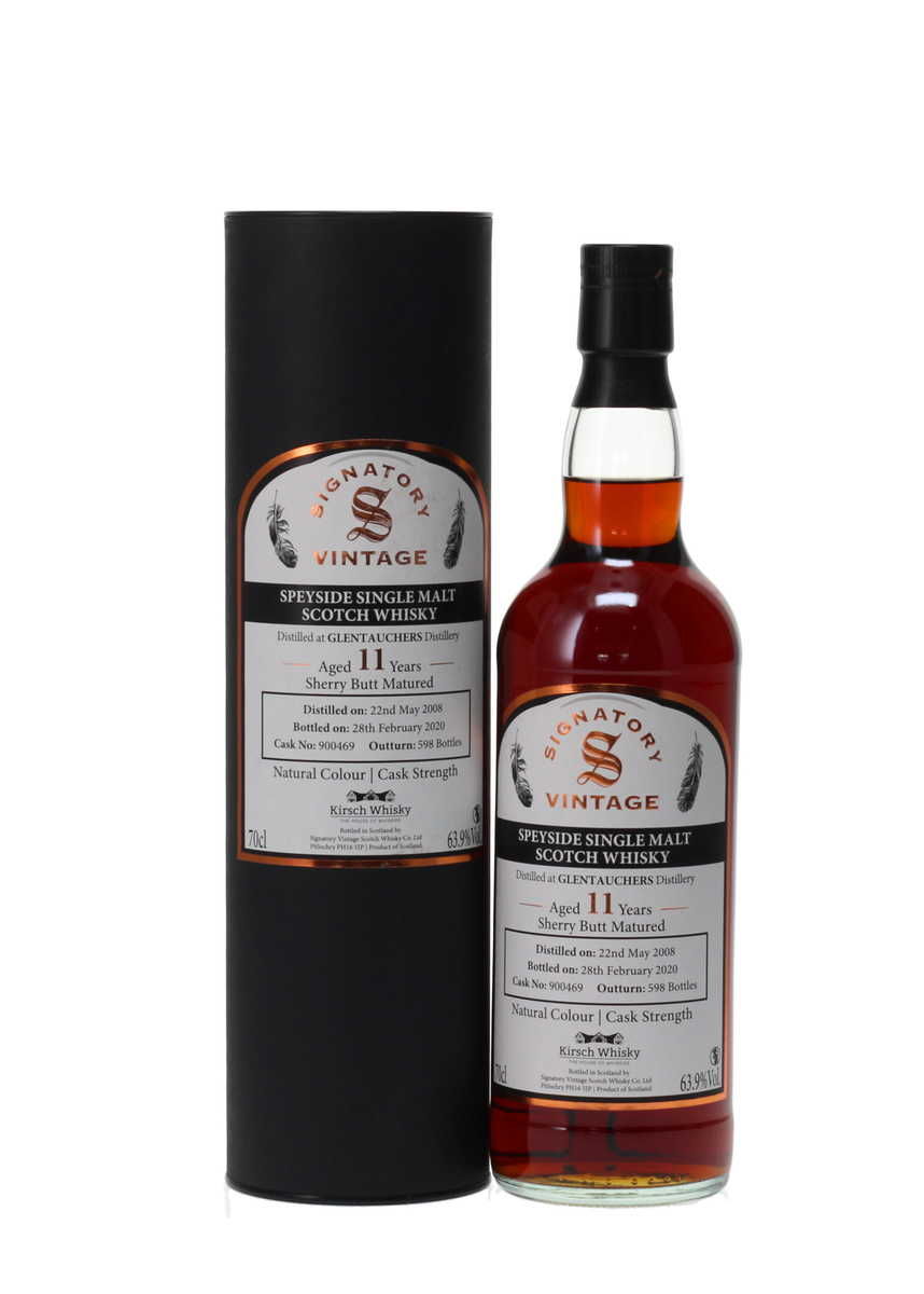 GLENTAUCHERS 11 YEAR OLD - CASK STRENGTH SIGNATORY VINTAGE