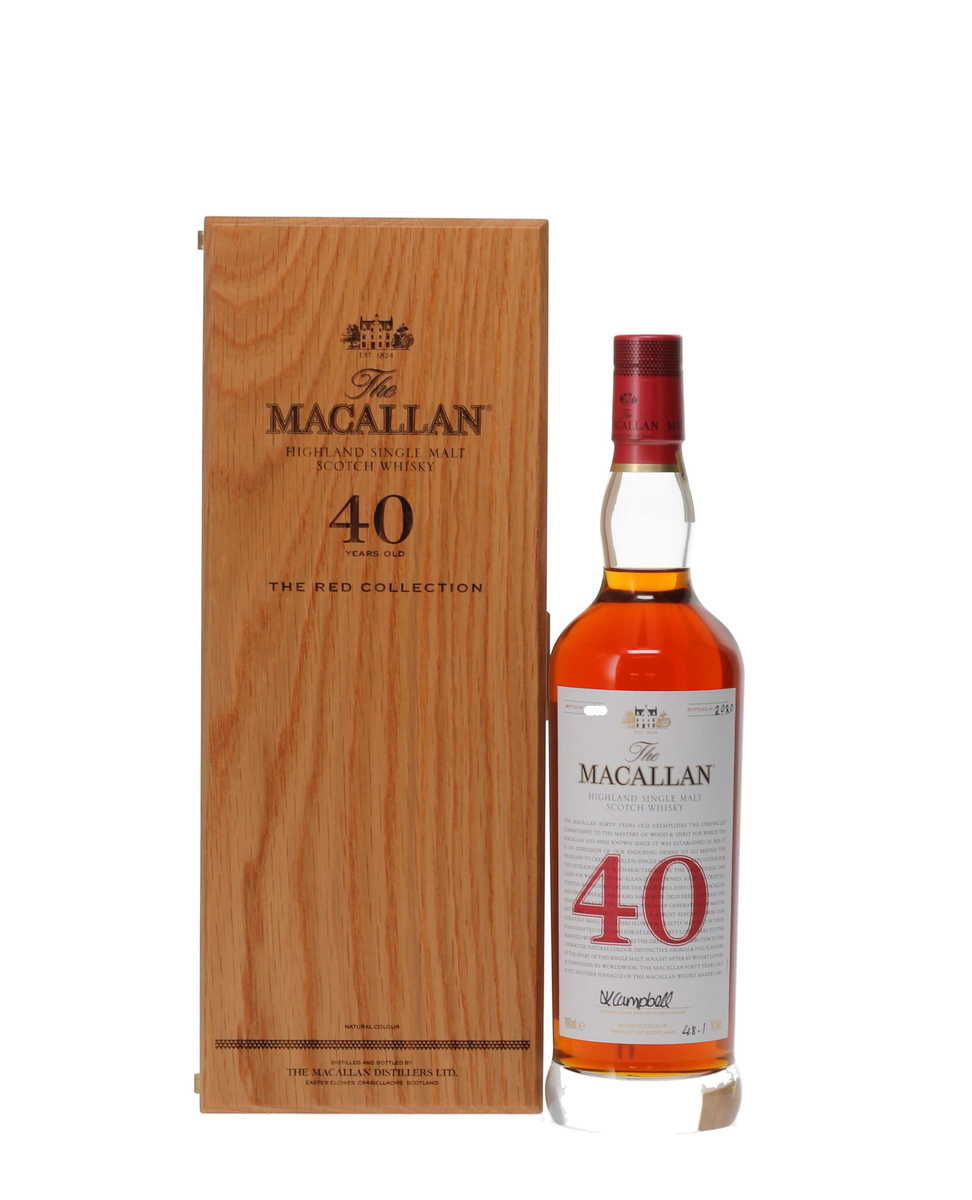 MACALLAN 40 YEAR OLD - THE RED COLLECTION