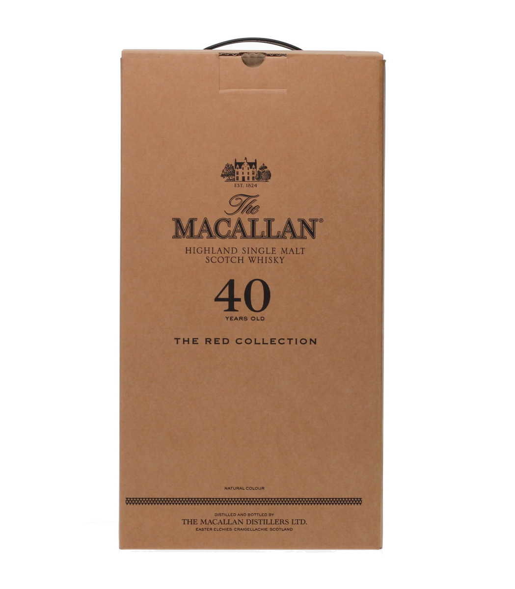 MACALLAN 40 YEAR OLD - THE RED COLLECTION