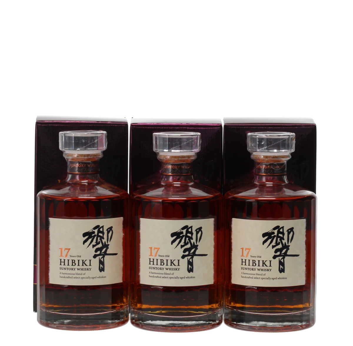 HIBIKI 17 YEAR OLD x 3 70cl