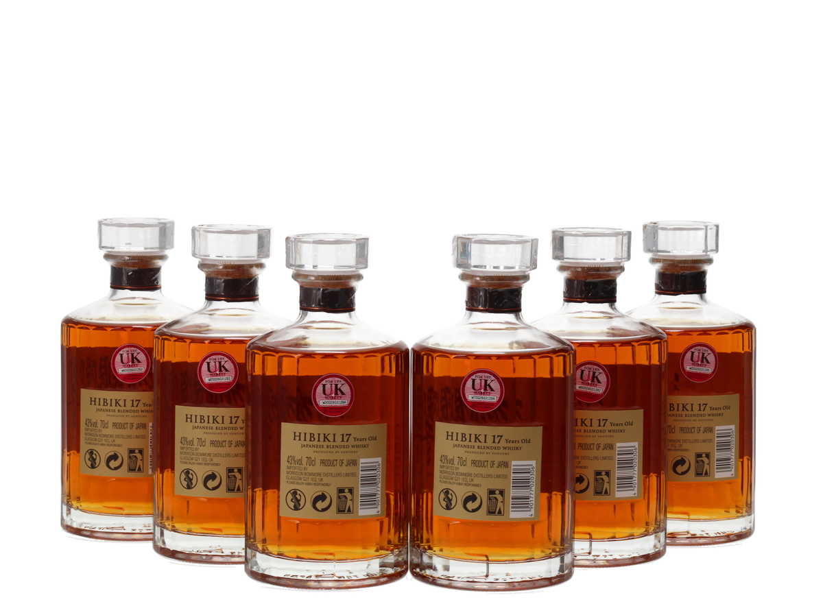 HIBIKI 17 YEAR OLD - FULL CASE 6 X 70CL