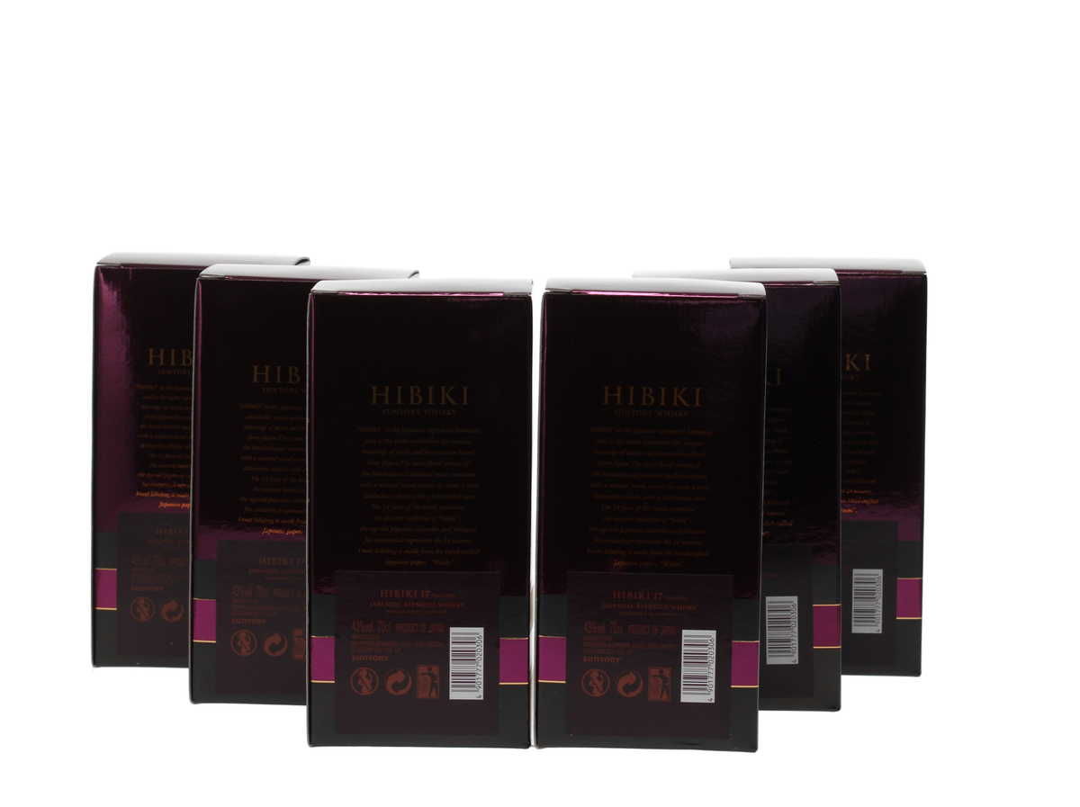 HIBIKI 17 YEAR OLD - FULL CASE 6 X 70CL