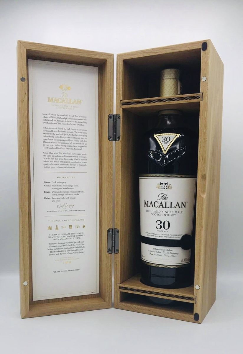 MACALLAN 30 YEAR OLD 2018 SHERRY OAK