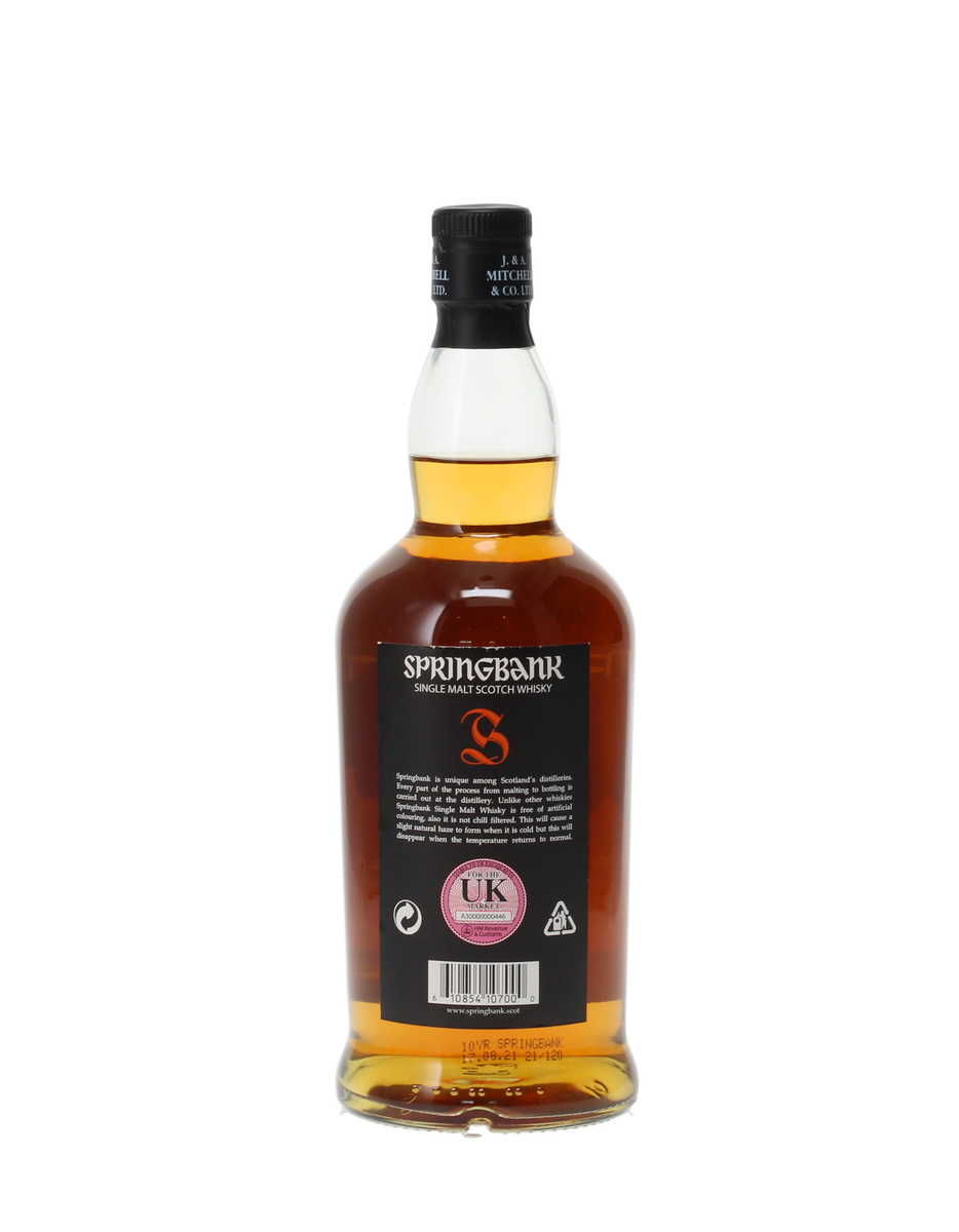 SPRINGBANK 10 YEAR OLD - AUGUST 2021 RELEASE