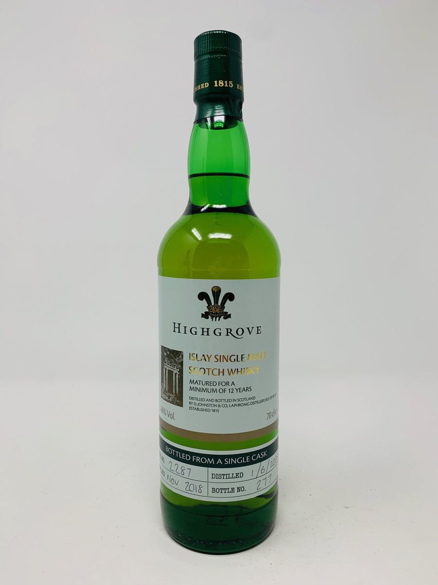 HIGHGROVE GARDENS LAPHROIAG 12 YEAR OLD 