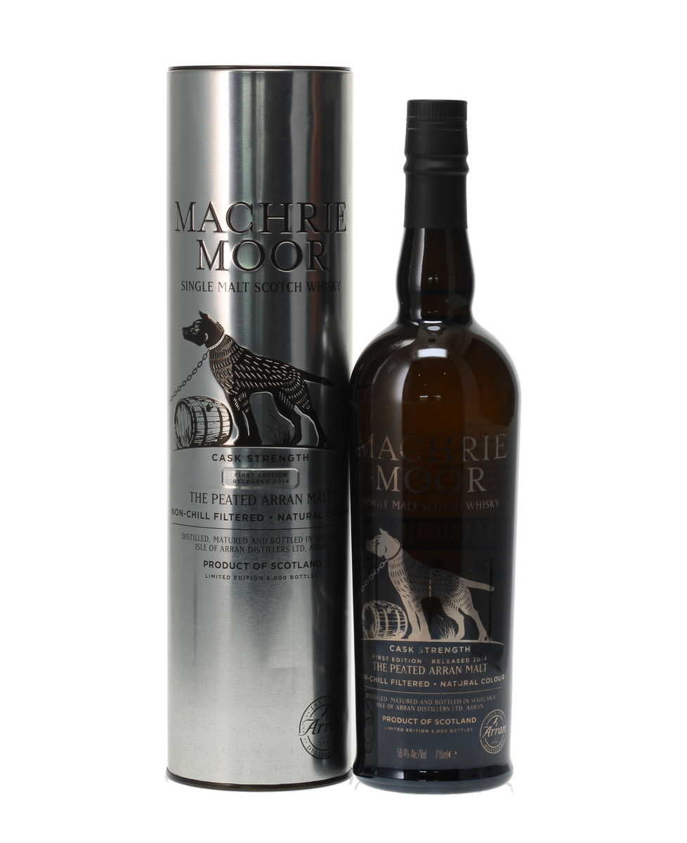 MACHRIE MOOR FIRST EDITION CASK STRENGTH 2014 PEATED