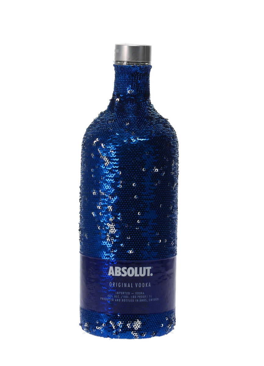 ABSOLUT ORIGINAL VODKA WITH BOTTLE COVER