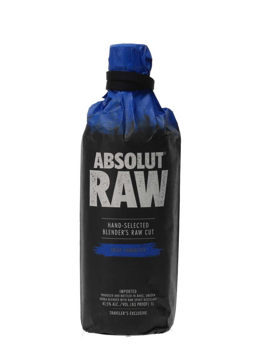 ABSOLUT RAW VODKA TRAVELLERS EXCLUSIVE