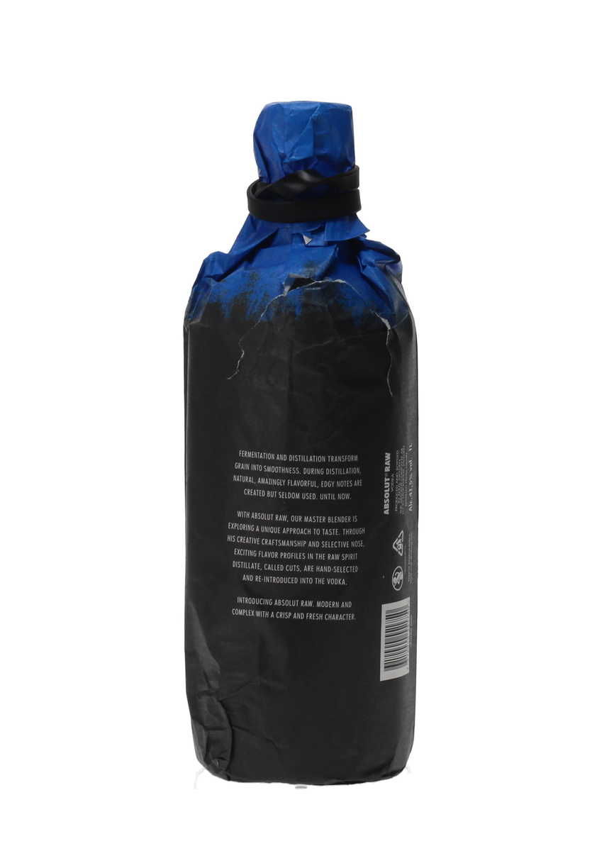 ABSOLUT RAW VODKA TRAVELLERS EXCLUSIVE