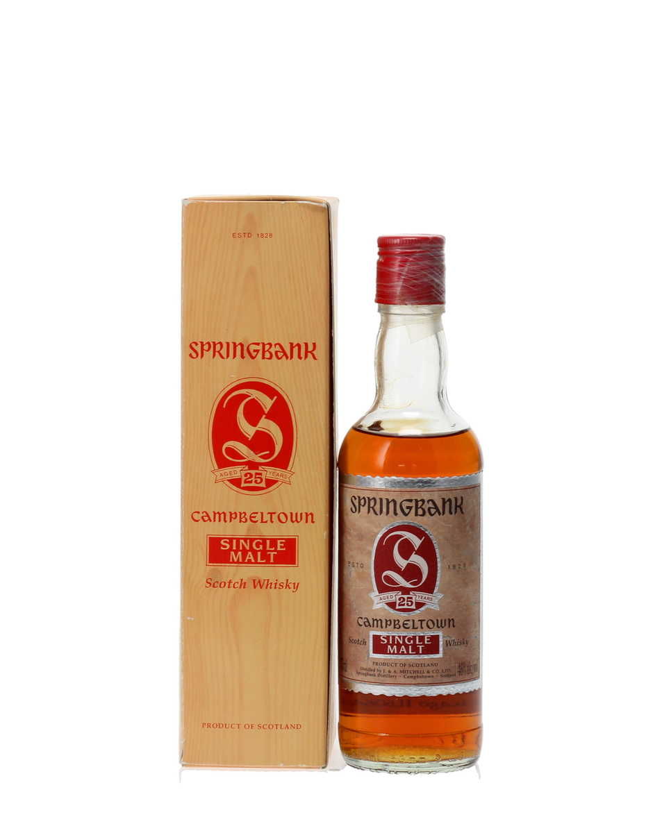 SPRINGBANK 25 YEAR OLD 1990'S RELEASE 37.5CL