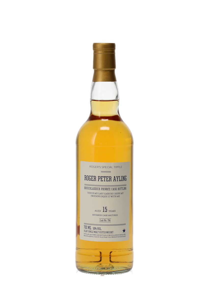 BRUICHLADDICH 15 YEAR OLD PRIVATE CASK