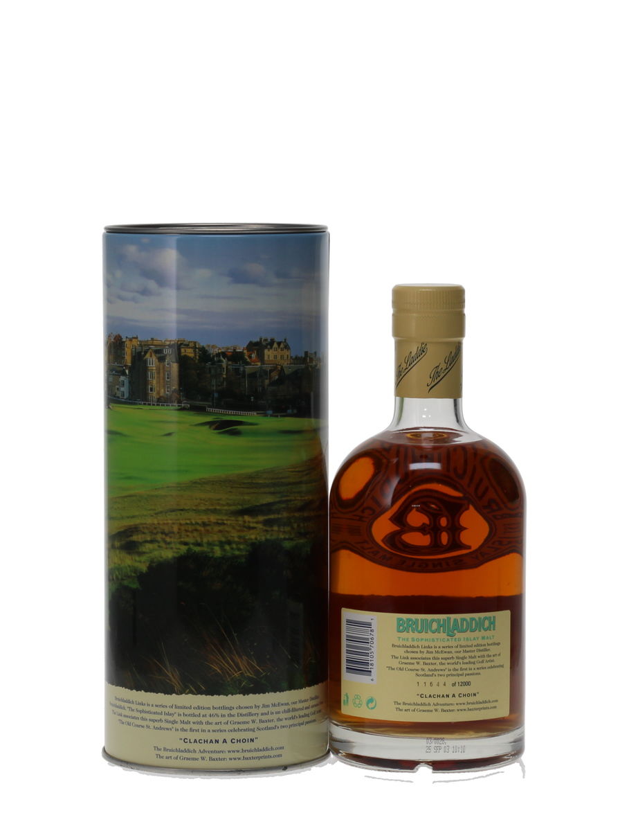 BRUICHLADDICH LINKS - THE OLD COURSE ST ANDREWS 14 YEAR OLD 