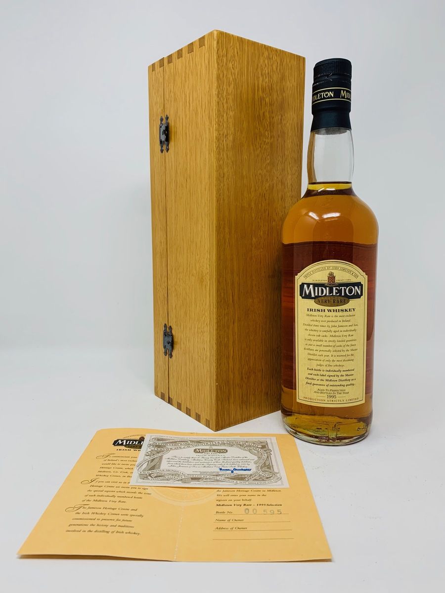 MIDLETON 1995 VERY RARE COLLECTION IRISH WHISKEY 