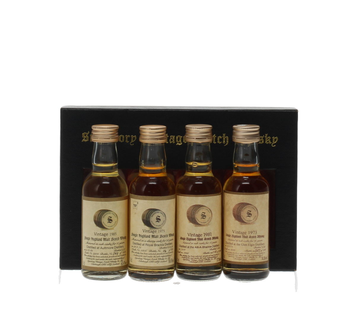 SIGNATORY VINTAGE MINIATURES PACK