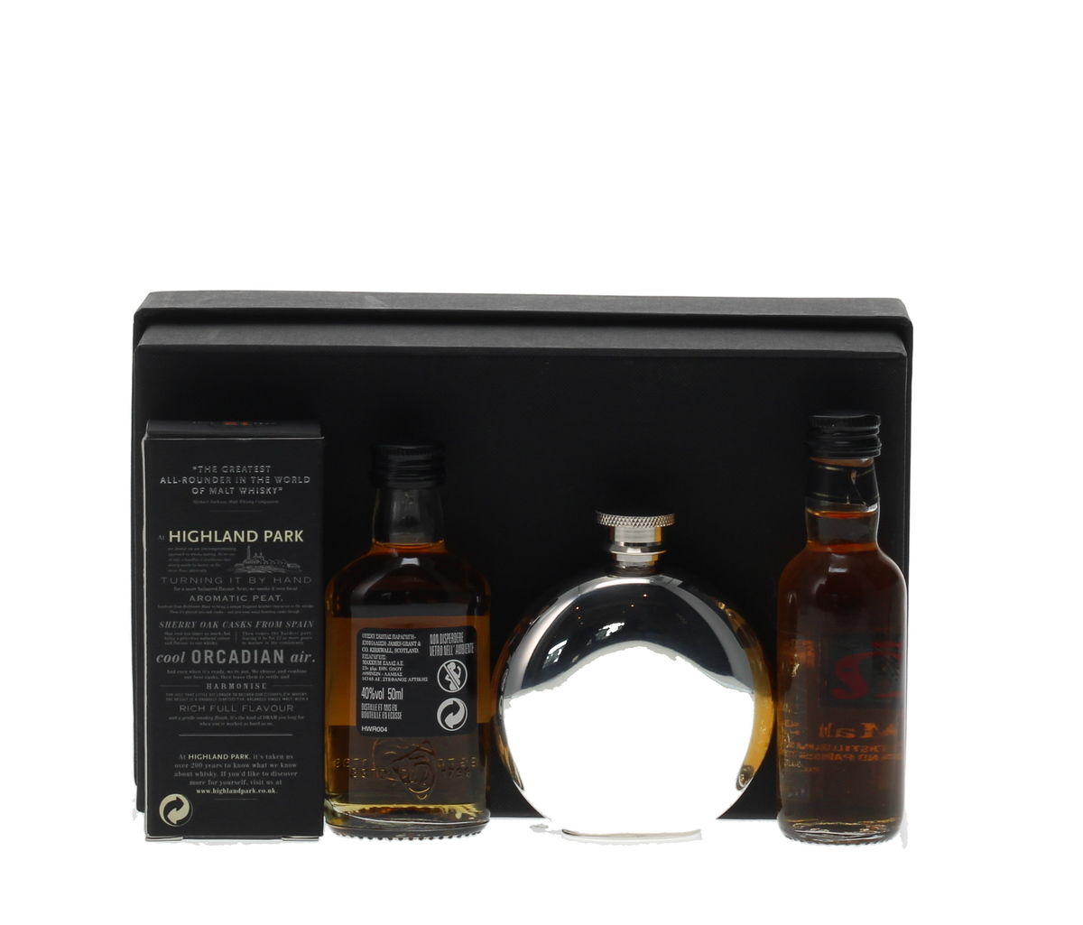 HIGHLAND PARK MINIATURES & FLASK