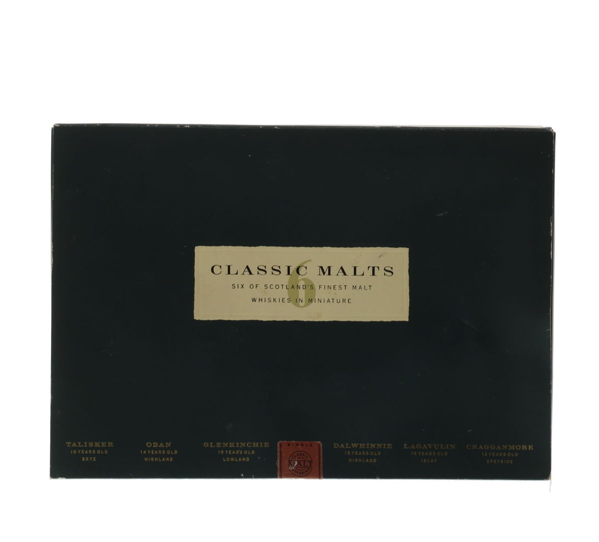CLASSIC MALTS MINIATURES SELECTION PACK (INCLUDING THE LAGAVULIN 16 WHITE HORSE DISTILLERY MINATURE)