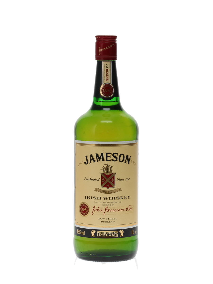 JAMESON'S IRISH WHISKEY 1 LITRE