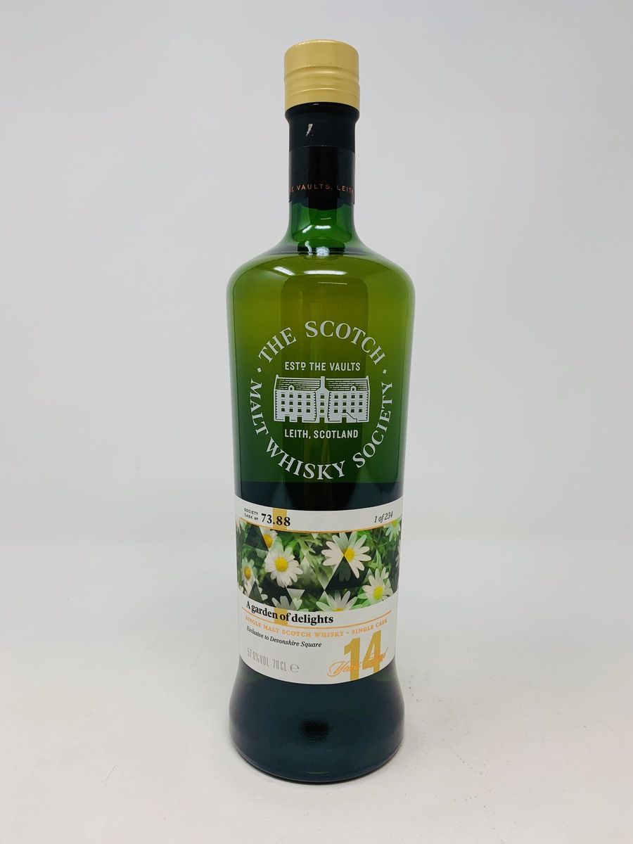 SMWS 73.88 AULTMORE CASK STRENGTH "A GARDEN OF DELIGHTS"
