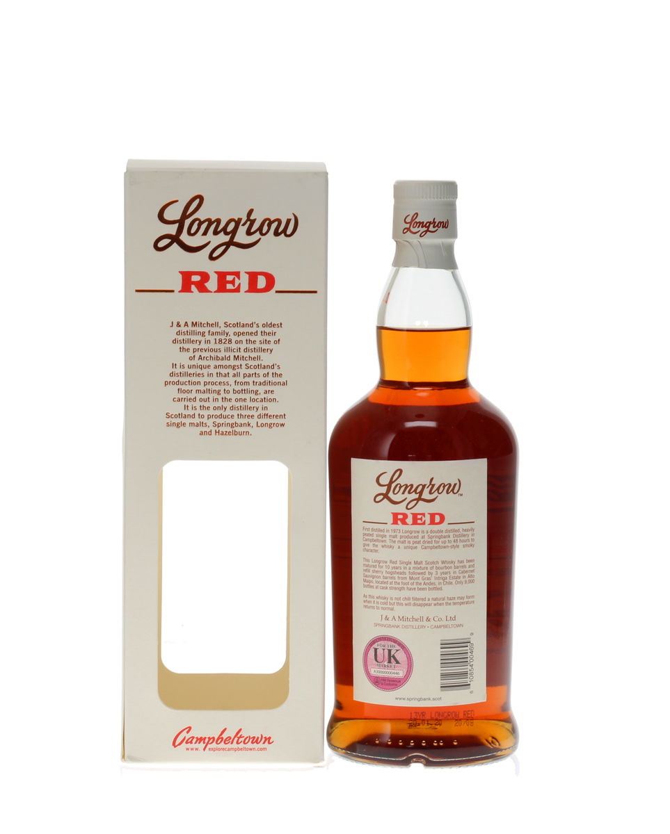 LONGROW RED 13 YEAR OLD CHILEAN CABERNET SAUVIGNON 2020 RELEASE