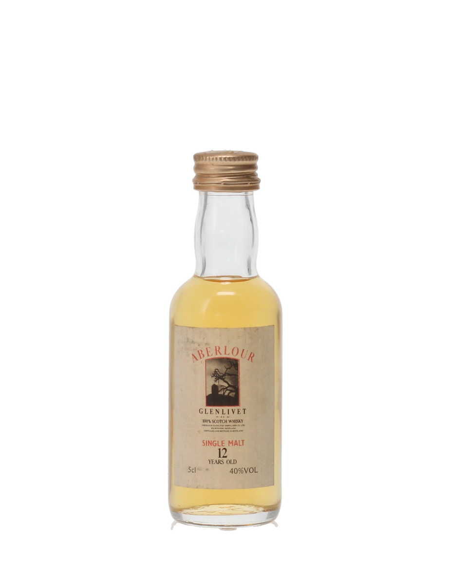 ABERLOUR GLENLIVET 12 YEAR OLD WHISKY MINIATURE