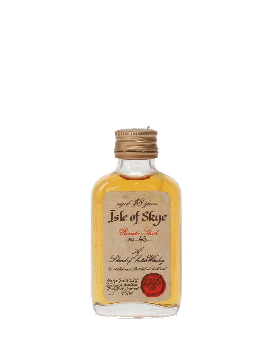 MACLEOD'S ISLE OF SKYE 18 YEAR OLD PRIVATE STOCK NO,45