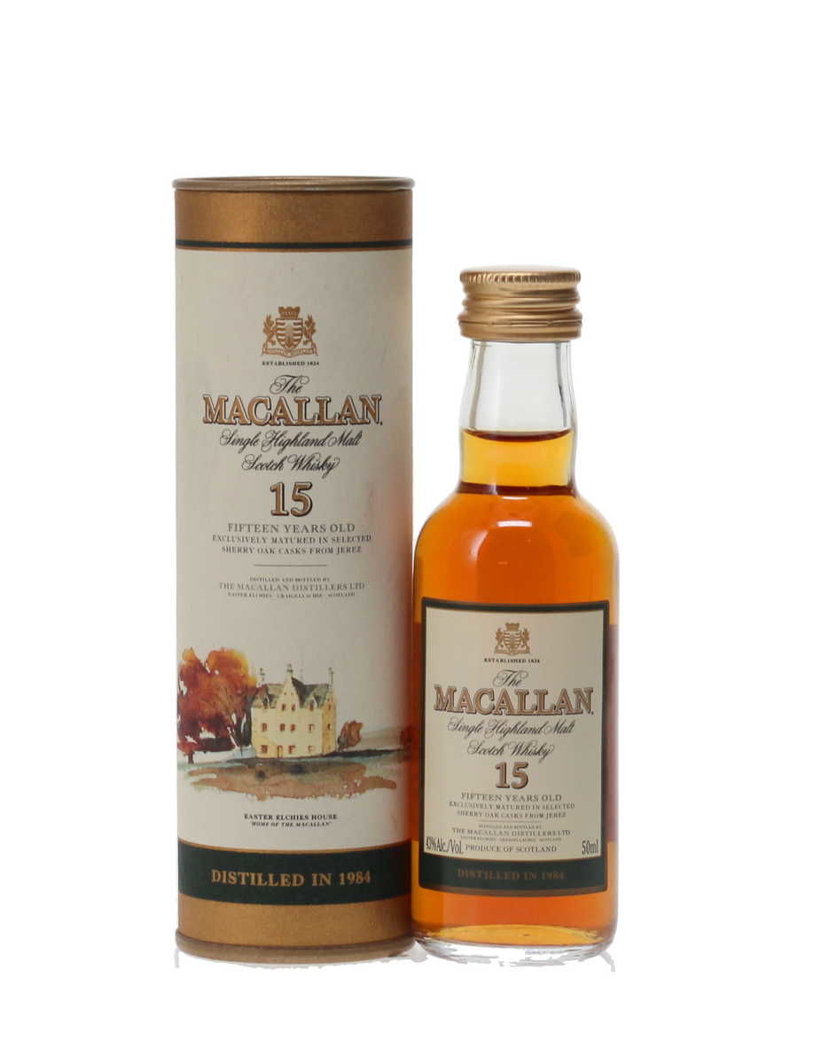 MACALLAN 1984 15 YEAR OLD MINIATURE