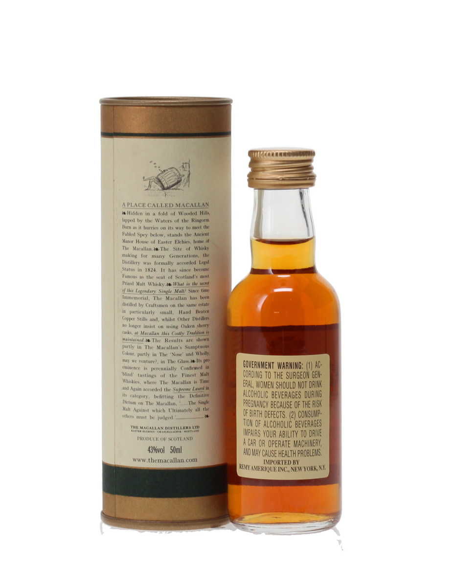 MACALLAN 1984 15 YEAR OLD MINIATURE