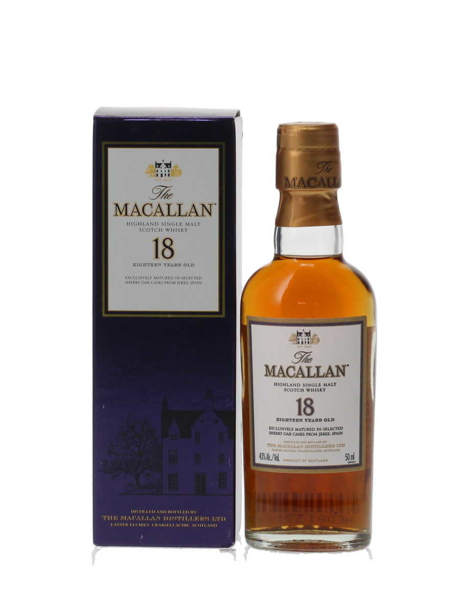 MACALLAN 18 YEAR OLD MINIATURE