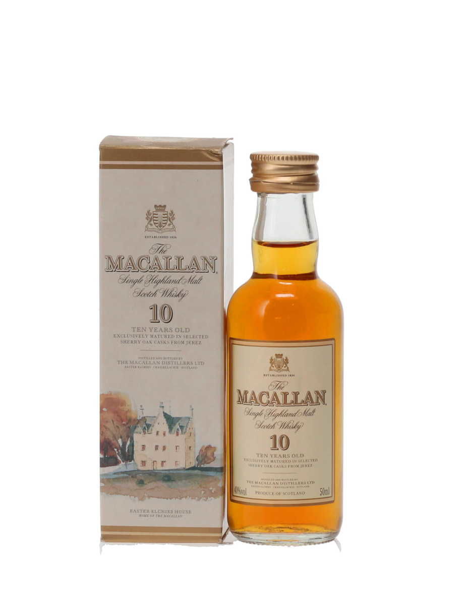 MACALLAN 10 YEAR OLD SHERRY OAK MINIATURE 