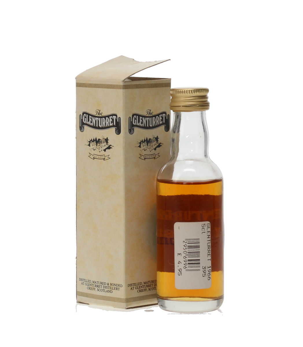 GLENTURRET 1966 HIGHLAND SINGLE MALT MINIATURE