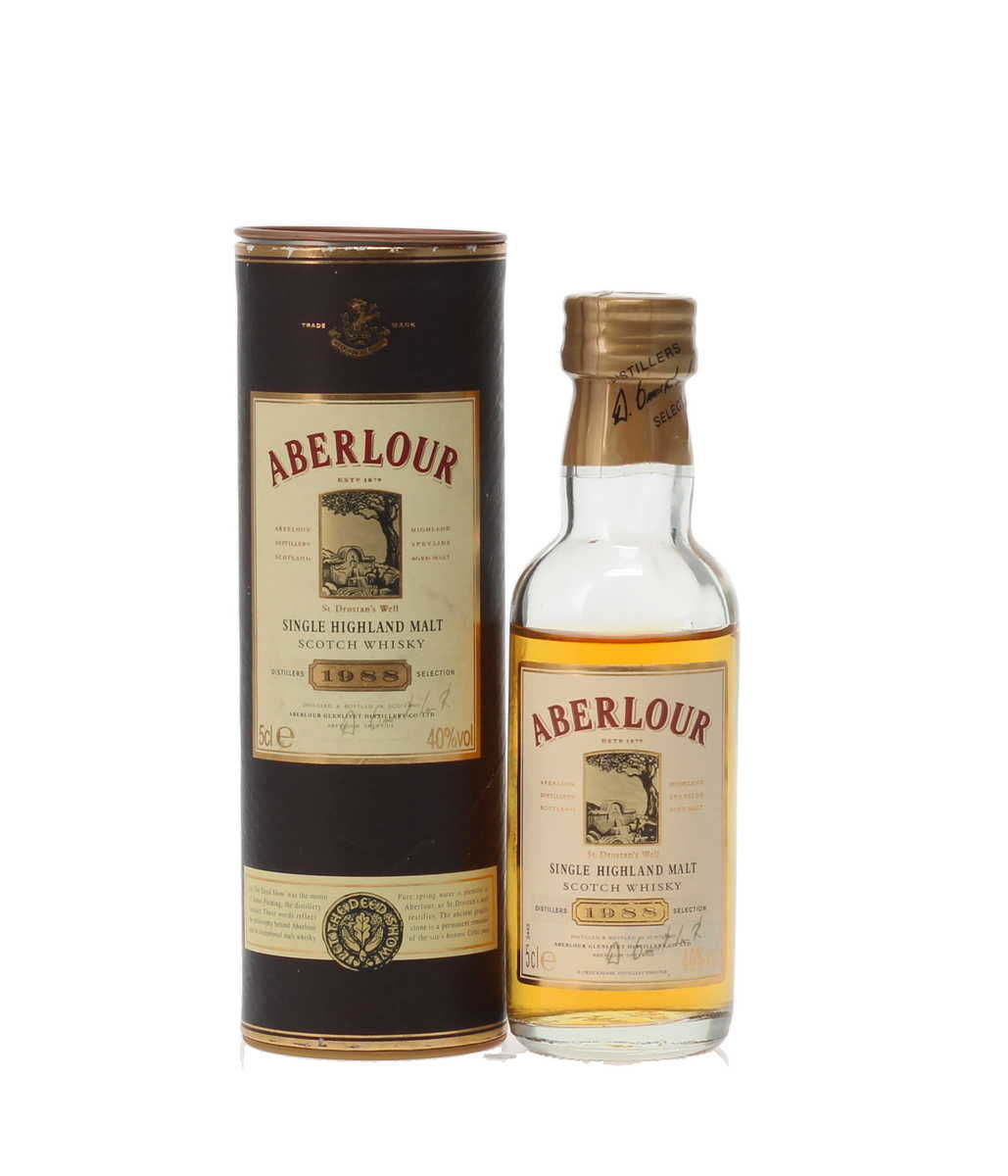 ABERLOUR 1988 DISTILLERS SELECTION MINIATURE