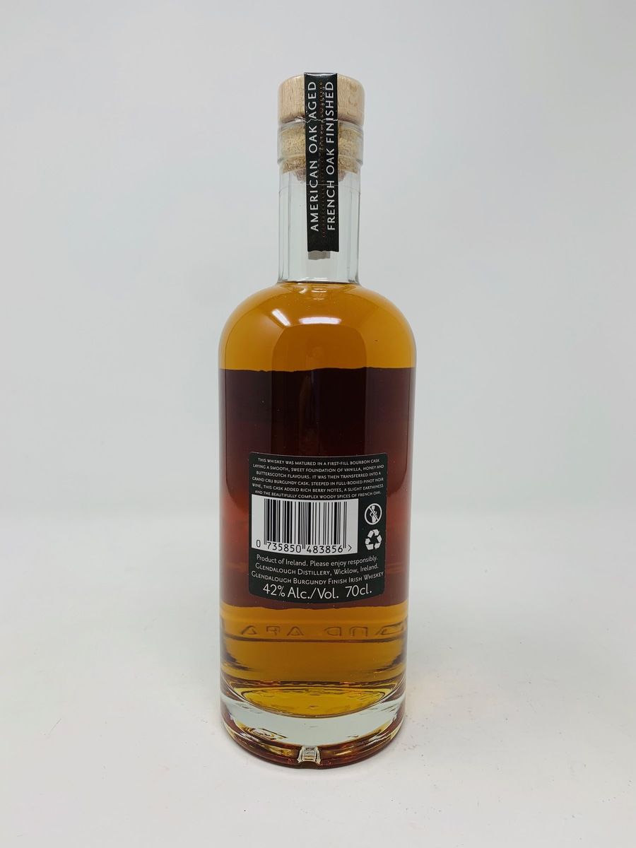 GLENDALOUGH BURGUNDY CASK FINISH IRISH WHISKEY