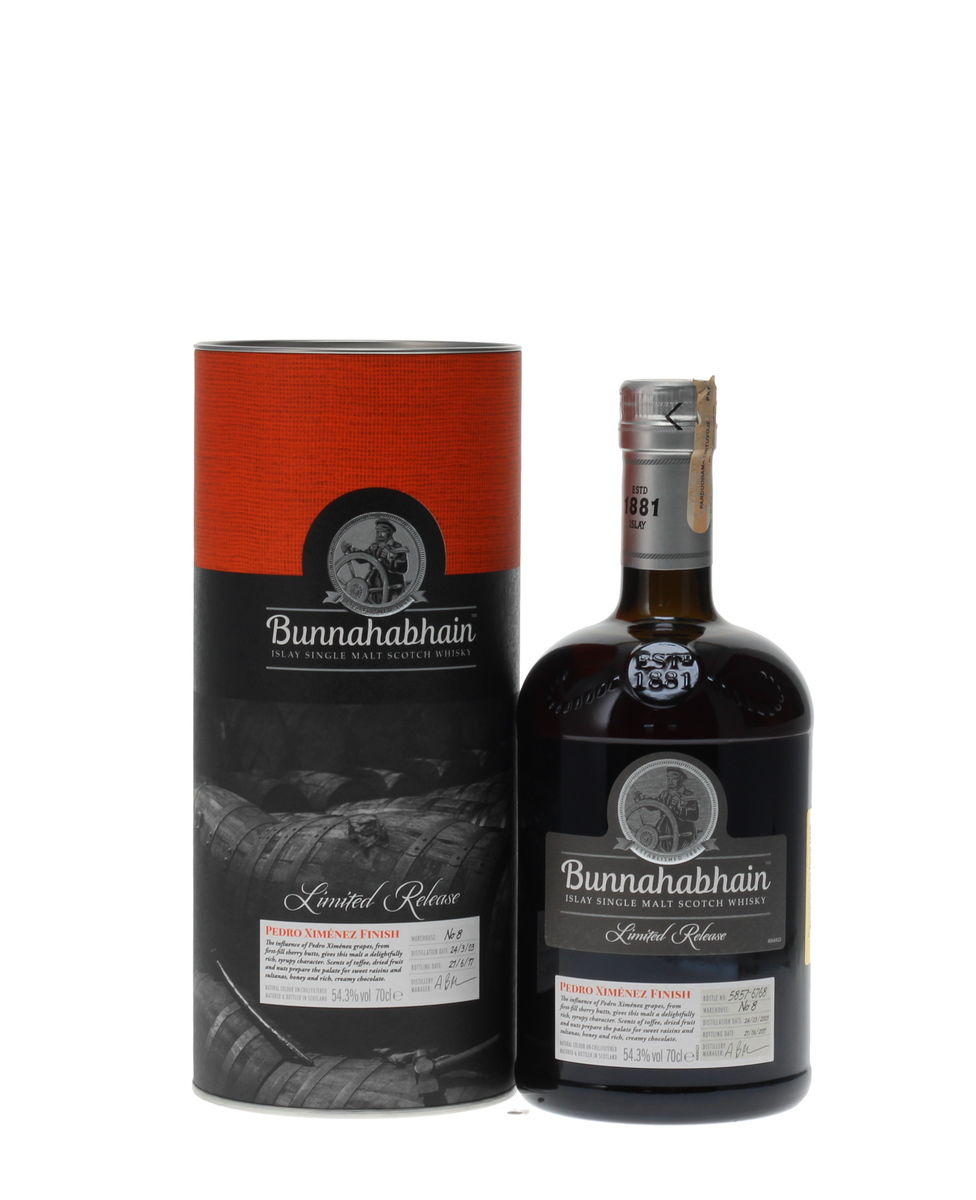 BUNNAHABHAIN 2003 PEDRO XIMENEZ FINISH