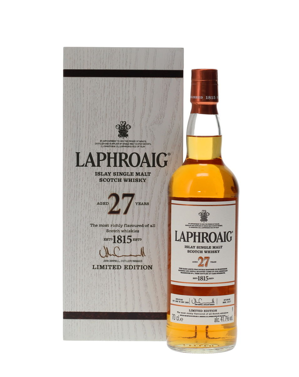 LAPHROAIG 27 YEAR OLD 2017 LIMITED EDITION