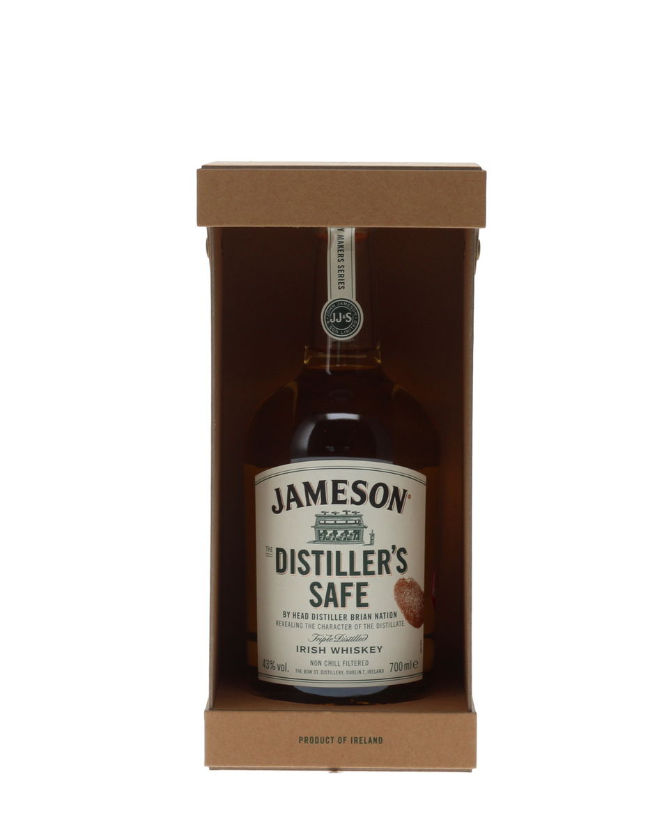 JAMESON'S DISTILLERS SAFE IRISH WHISKEY 
