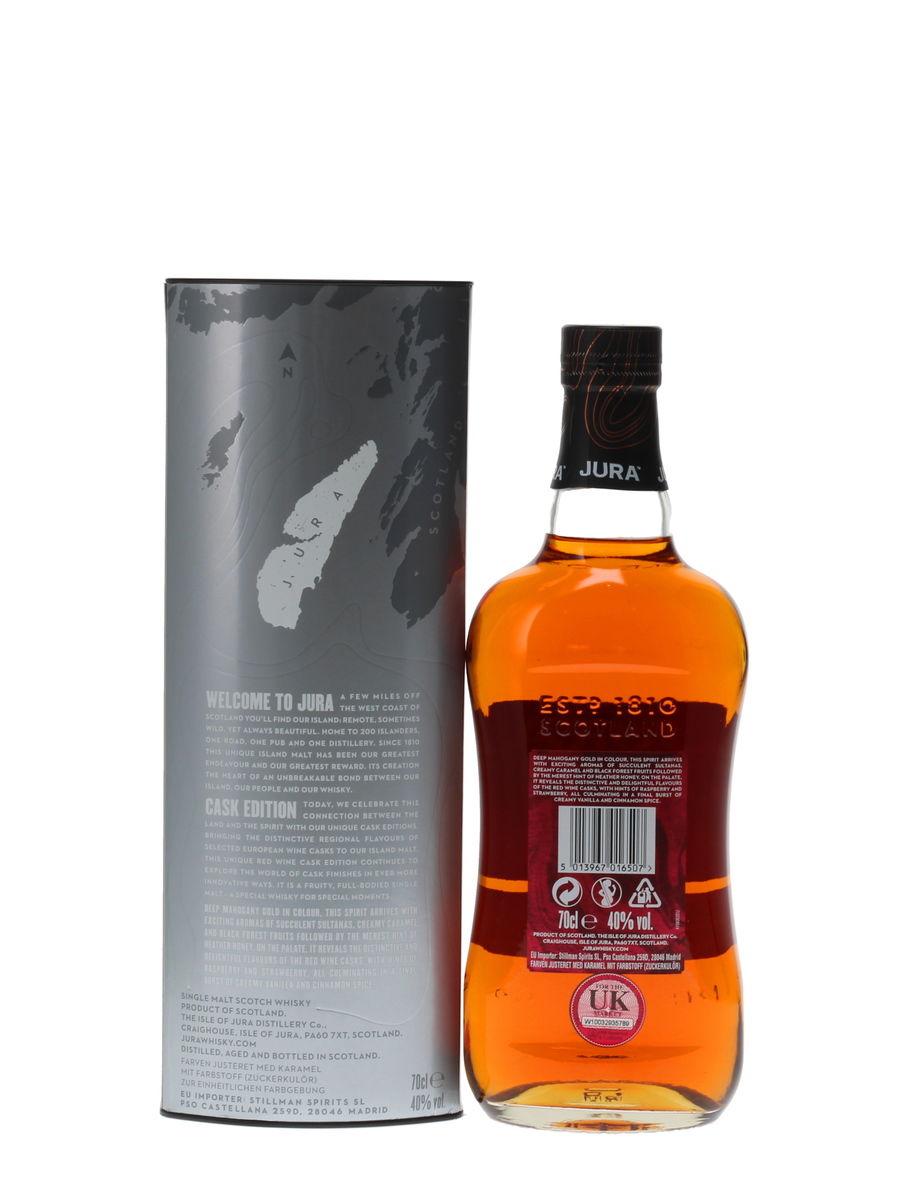 JURA RED WINE CASK FINISH