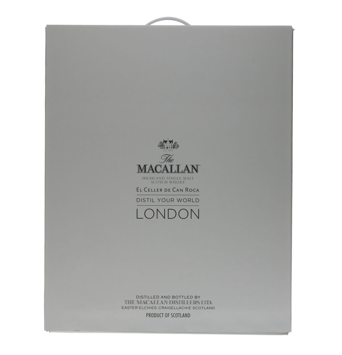 MACALLAN - EL CELLER DE CAN ROCA - DISTIL YOUR WORLD - LONDON EDITION