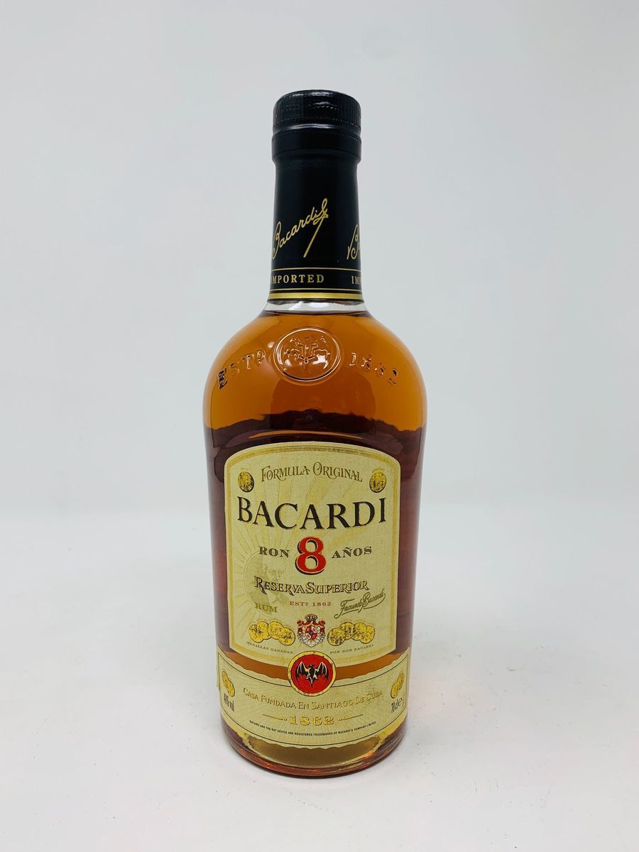 1990'S BACARDI RON 8 ANOS RESERVA SUPERIOR