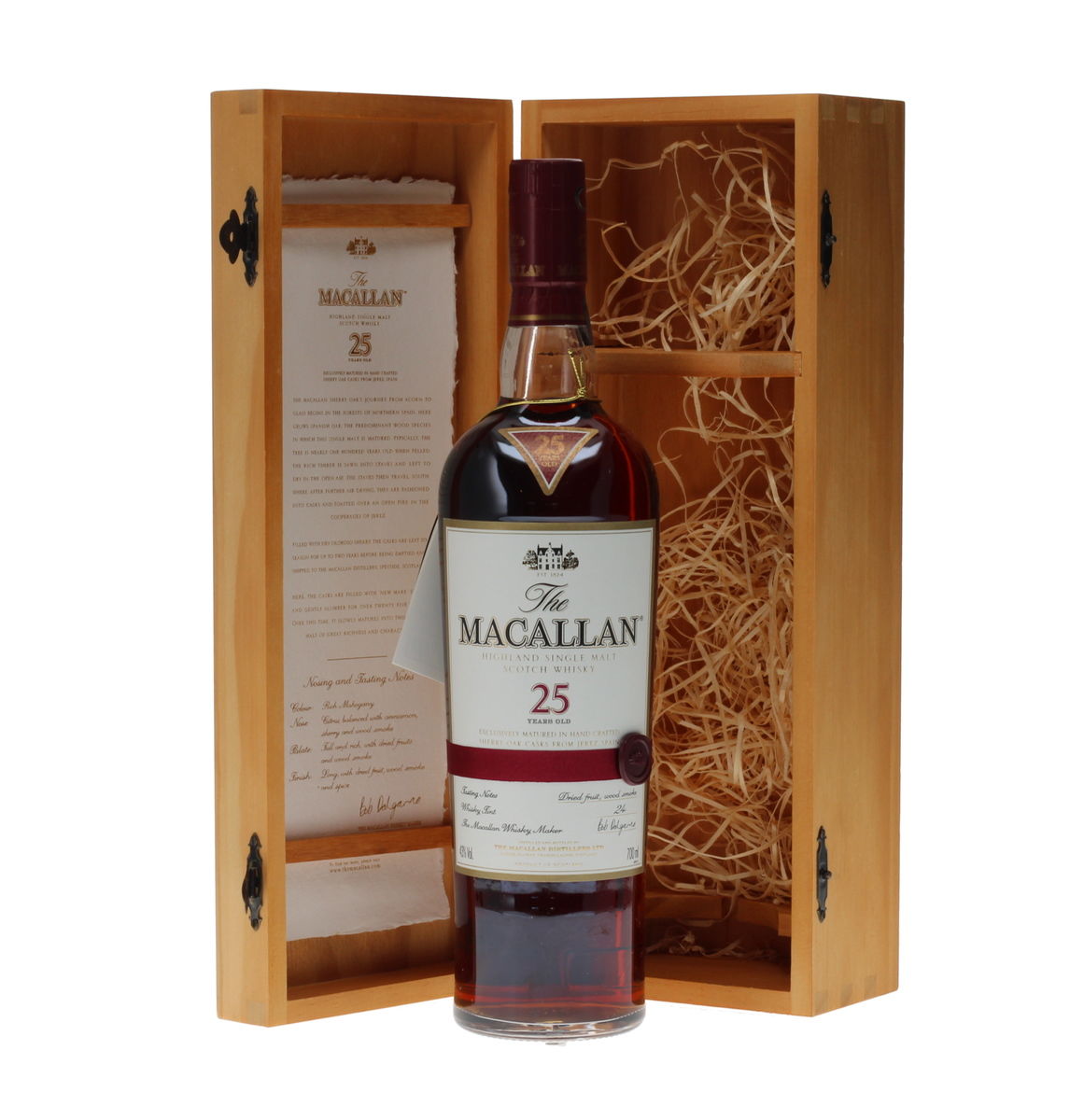 MACALLAN 25 YEAR OLD PRE 2018 