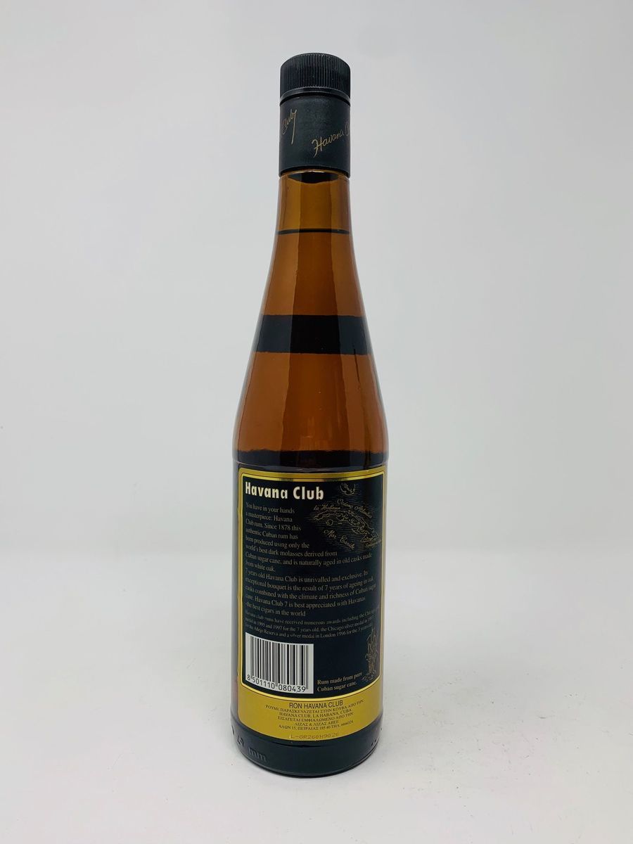 1990'S HAVANA CLUB 7 YEAR OLD CUBAN RUM